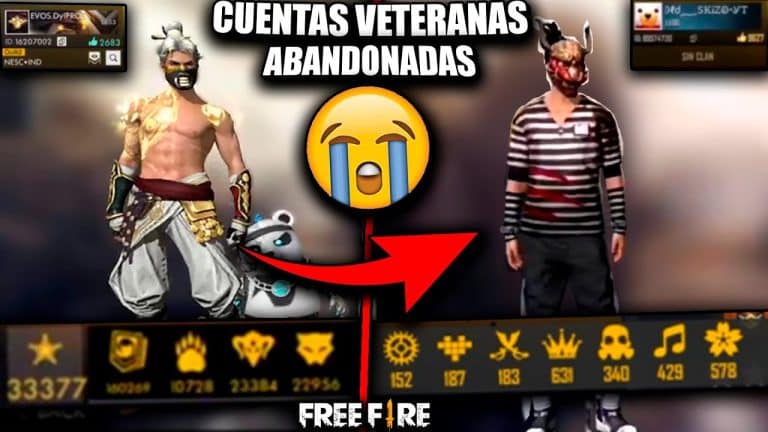 descubre los increibles beneficios de una cuenta veterana en free fire