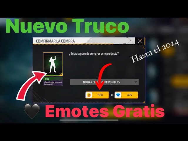 guia completa como conseguir emotes para free fire gratis
